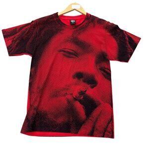 Red Peter Tosh x Stussy Tee